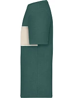 Daiber 8049 Tričko z bio bavlny "Colour-Block" 02.8049 smoky green/sandstone Daiber 8049 Tričko z bio bavlny "Colour-Block" 02.8049 smoky green/sandstone