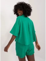 Dámská košile DHJ KS 7279.24x zelená - FPrice Dámská košile DHJ KS 7279.24x zelená - FPrice