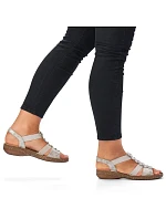 Dámské pohodlné nazouvací sandály Rieker 62850-90 Dámské pohodlné nazouvací sandály Rieker 62850-90