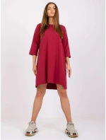 Šaty RV SK 7321.70 bordó Šaty RV SK 7321.70 bordó