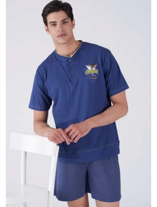 Pánské pyžamo Karelpiu KC8254 