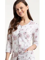 Dámské pyžamo Luna 668 3/4 3XL bez zipu