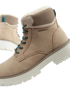 O'neill boots winter trappers women's ankle boots insulated fashionable beige white dámské