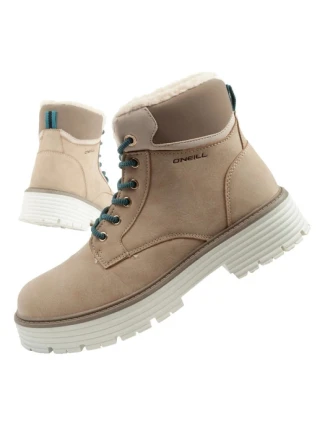 O'neill boots winter trappers women's ankle boots insulated fashionable beige white dámské