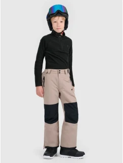 Chlapecké snowboardové kalhoty s membránou 10000 4F 4FJRAW25TFTRM1247-82S