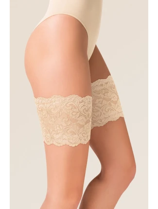 Gabriella Lace thigh-high band Kód 509 barva:ecri