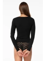 JEDNODUCHÉ TRIČKO S DLOUHÝM RUKÁVEM