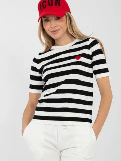 Svetr s krátkým rukávem  model 224319 Factory Price