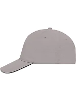 Daiber MB 35 5 panelová sandwich kšiltovka 03.0035 light grey/black Daiber MB 35 5 panelová sandwich kšiltovka 03.0035 light grey/black