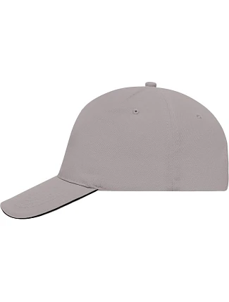 Daiber MB 35 5 panelová sandwich kšiltovka 03.0035 light grey/black Daiber MB 35 5 panelová sandwich kšiltovka 03.0035 light grey/black