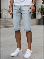 FashionStreet pánské modré džínové šortky SX2616