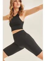 Dámské legíny 1205 Track rib black - GABRIELLA