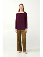 Vamp - Dámské pyžamo s potiskem 21110 - Vamp