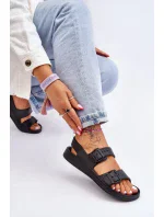 Dámské lehké sandály Big Star -černé