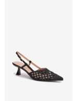 Sandály na podpatku  model 225221 Step in style