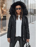 Dámská zimní bunda parka GARNET černá FashionStreet TY3957