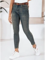 Dámské úzké džíny modré FashionStreet UY2809