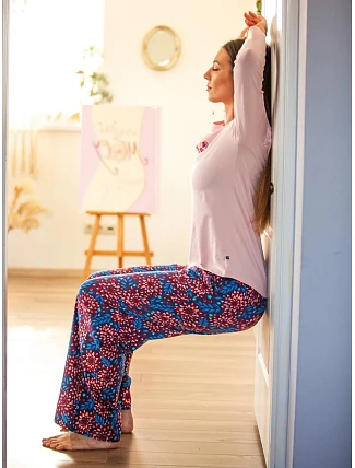 Pyžamo Key LNS 635 B26 dlouhé rukávy, velikosti S–XL