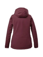 Dámský kabát s kapucí Killtec KOW 170 WMN JCKT bordó (38030/445)