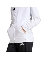 Dětská mikina adidas Entrada 26 Track bílá JZ6605