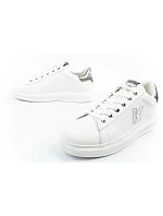 Karl Lagerfeld pánské tenisky Kapri z přírodní kůže bílé