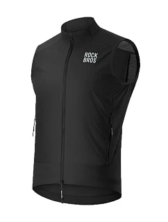 Rockbros větruodolná vesta YDMJ003 jaro/podzim velikost S - černá