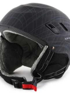 Lyžařská helma s brýlemi Dark Grey S200-2