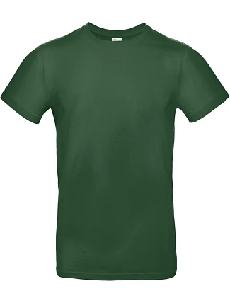 B&C #E190 Tričko z těžké bavlny 01.003T bottle green