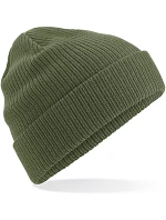 Beechfield B 50N Pletená čepice z bio bavlny 53.0050 olive green Beechfield B 50N Pletená čepice z bio bavlny 53.0050 olive green