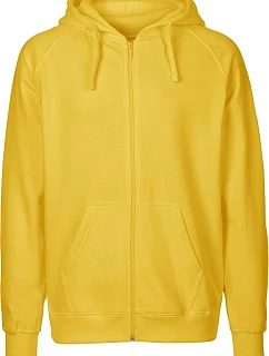 Neutral O 63301 Pánská mikina s kapucí z bio bavlny 77.6331 yellow