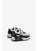 Dětské tenisky na suchý zip šedé Krissandra