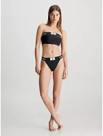 Plavky Dámské topy LONGLINE BANDEAU KW0KW02355BEH - Calvin Klein