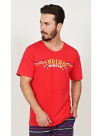 Pánské pyžamo kapri Indigo Pánské pyžamo kapri Indigo