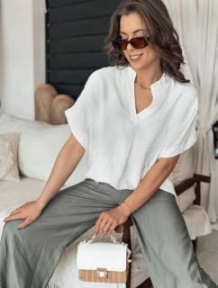 Dámská halenka NAMAYAS bílá FashionStreet RY2604