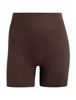 Dámské legíny adidas Workout Essentials Knit 4 Inch Leggings brown KE5841 dámské Dámské legíny adidas Workout Essentials Knit 4 Inch Leggings brown KE5841 dámské