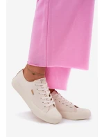 Dámské Textilní Tenisky Big Star RR274768 Béžové
