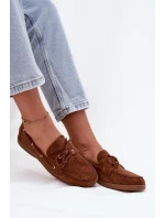 Polobotky Mokasiny Dámské S Vázáním Camel Calivra Polobotky Mokasiny Dámské S Vázáním Camel Calivra