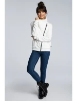 B071 Mikina na zip - ecru barva B071 Mikina na zip - ecru barva