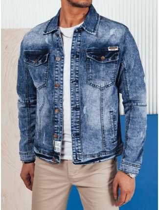 FashionStreet pánská tmavě modrá džínová bunda TX4688
