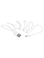 Kabel SAVIO CL-123 (Micro USB - USB 2.0 ; 1m; bílá barva)