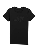 Dámské tričko 4F F3309 tmavě černé 4FWMM00TTSHF3309 20S