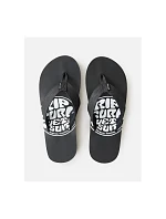 Plážové žabky RIP CURL Ripper Bloom Open Toe, černé