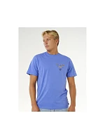 Pánské tričko RIP CURL Fade Out Icon Tee, modré Pánské tričko RIP CURL Fade Out Icon Tee, modré