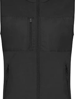 Daiber JN 1310 Pánská fleecová vesta 02.1310 black/black