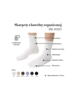 ORGANICKÉ DĚTSKÉ PONOŽKY PRUHOVANÉ 186 ORGANICKÉ DĚTSKÉ PONOŽKY PRUHOVANÉ 186