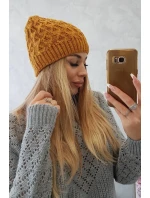 Fleecová čepice Roma K224 hořčicová Fleecová čepice Roma K224 hořčicová