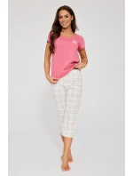 DÁMSKÉ PYŽAMO KR 466/339 NAME 3-PACK