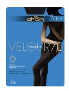 Dámské punčochové kalhoty Omsa Velour 70 den 5-XL