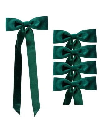 DEKORATIVNÍ KARTA ZELENÁ 2x19x48CM 4ks MICA