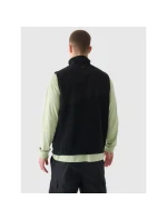 Pánské tričko bez rukávů se stojáčkem 4F 4FRAW24TVESM172-20S